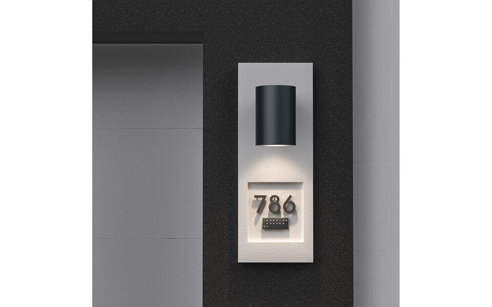 HLW LED LED Wandlamp Brinton Victa - Waterdicht IP65 - Warm Wit 2700K–3000K - 9W LED Binnen & Buiten