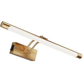 LED wandlamp | 8W | 4000K | 700 lm | Kantelbaar | Goud LED wandlamp | 8W | 4000K | 700 lm | Kantelbaar | Goud