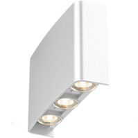 LED wandlamp | 6W | 2700–3000K warm | IP65 | Verstelbare beam | Wit