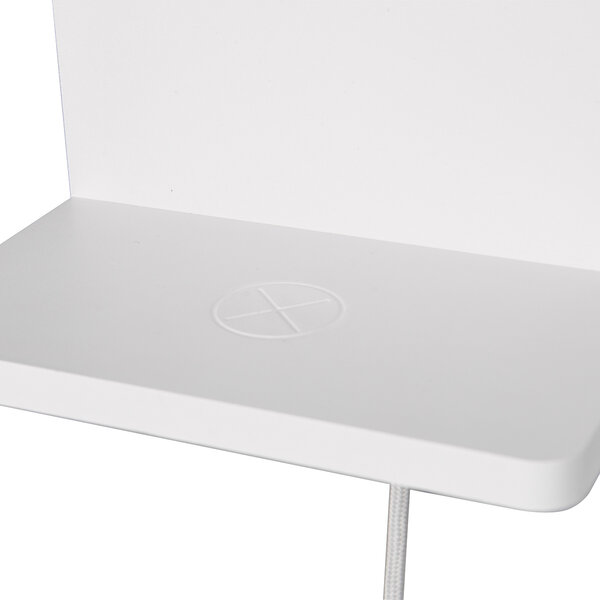 HLW LED LED Wandlamp Dimbaar Warm Wit 2700K–3000K - Mat Wit Metalen Vloerlamp