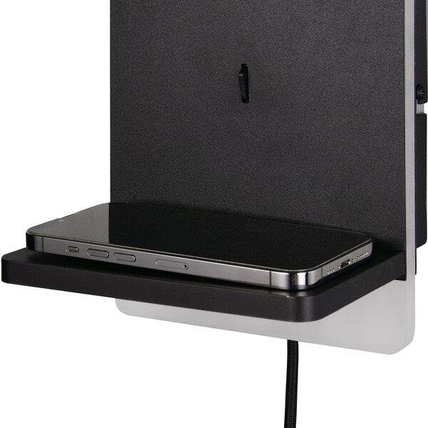 HLW LED LED Wandlamp Dimbaar in Mat Zwart met Warm Wit Licht 2700K–3000K en Laadstation