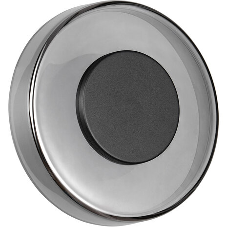 HLW LED Dimbare LED Wandlamp 10W - Warm Wit 2700K–3000K - Mat Zwarte Metalen Vloerlamp