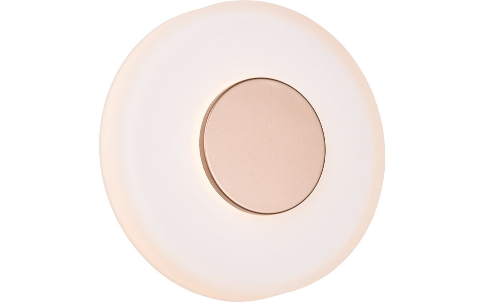 HLW LED LED Wandlamp 10W - Dimbaar, Warm Wit 3000K - Metalen Koffie Vloerlamp