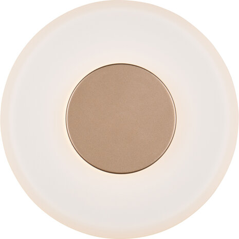 HLW LED LED Wandlamp 10W - Dimbaar, Warm Wit 3000K - Metalen Koffie Vloerlamp