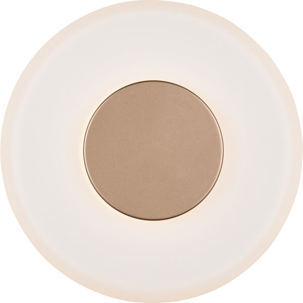 HLW LED LED Wandlamp 10W - Dimbaar, Warm Wit 3000K - Metalen Koffie Vloerlamp