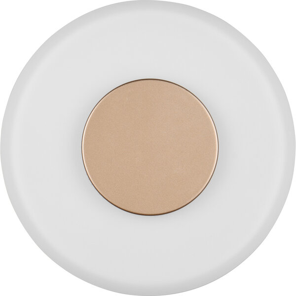 HLW LED LED Wandlamp 10W - Dimbaar, Warm Wit 3000K - Metalen Koffie Vloerlamp