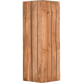 LED wandlamp | 10W | E14 | Bruin/metaal-hout | IP20