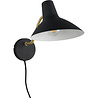 HLW LED LED Wandlamp Zwart/Goud - Metalen Vloerlamp & LED Vloerlamp IP20 Trion Fellar