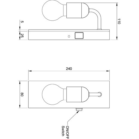 HLW LED LED Wandlamp Trion Turo van natuurhout - Stijlvolle LED Vloerlamp & Wandverlichting