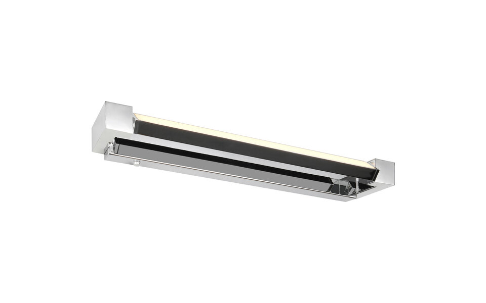 HLW LED LED Wandlamp 9W Trion Fabio - Chroom, Aanpasbare Kleur & Touchdimmer