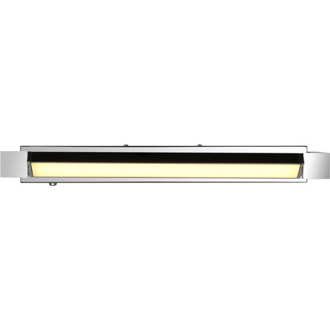 HLW LED LED Wandlamp 9W Trion Fabio - Chroom, Aanpasbare Kleur & Touchdimmer