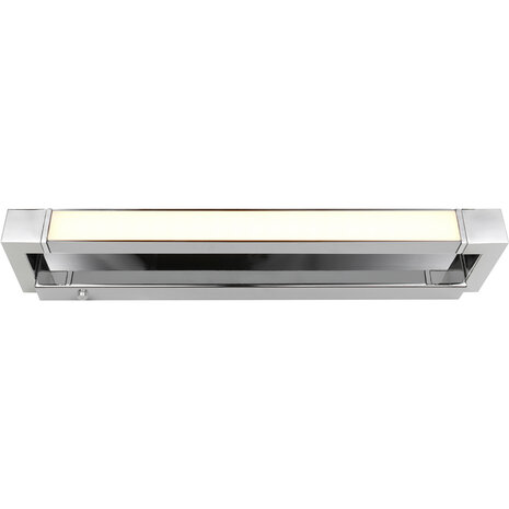 HLW LED LED Wandlamp 9W Trion Fabio - Chroom, Aanpasbare Kleur & Touchdimmer