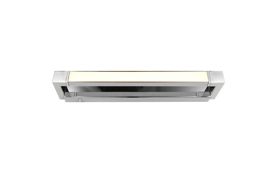 HLW LED LED Wandlamp 9W Trion Fabio - Chroom, Aanpasbare Kleur & Touchdimmer