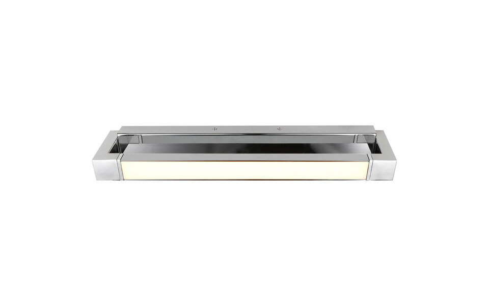 HLW LED LED Wandlamp 9W Trion Fabio - Chroom, Aanpasbare Kleur & Touchdimmer
