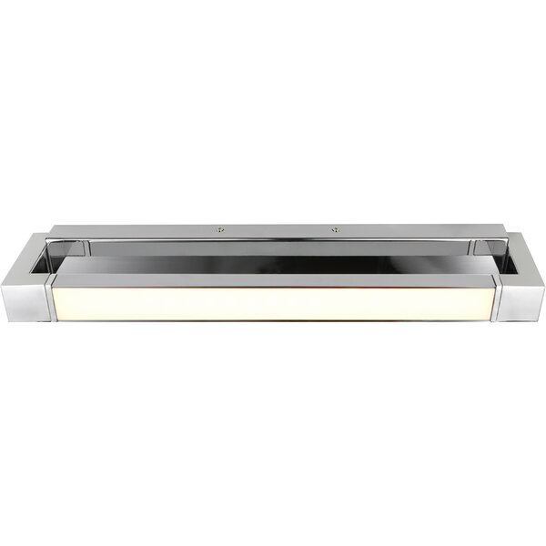 HLW LED LED Wandlamp 9W Trion Fabio - Chroom, Aanpasbare Kleur & Touchdimmer