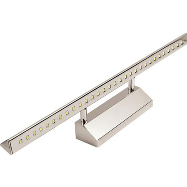 HLW LED LED Vloerlamp 6W met Beam Angle verstelbaar - Modern Glans Chroom Aluminium