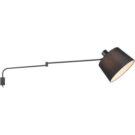 HLW LED LED Wandlamp Trion Badi - Mat Zwarte Aluminium Vloerlamp met E27 Fitting HLW LED LED Wandlamp Trion Badi - Mat Zwarte Aluminium Vloerlamp met E27 Fitting