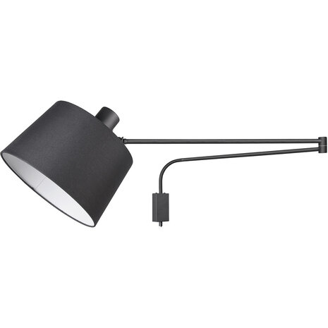 HLW LED LED Wandlamp Trion Badi - Mat Zwarte Aluminium Vloerlamp met E27 Fitting HLW LED LED Wandlamp Trion Badi - Mat Zwarte Aluminium Vloerlamp met E27 Fitting