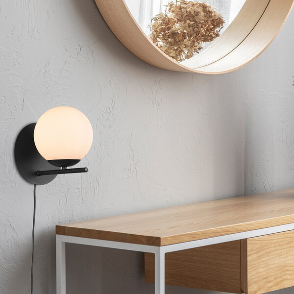 HLW LED LED Wandlamp Mat Zwart - Elegante LED Vloerlamp en Zwarte Wandlamp met E14 Fitting HLW LED LED Wandlamp Mat Zwart - Elegante LED Vloerlamp en Zwarte Wandlamp met E14 Fitting