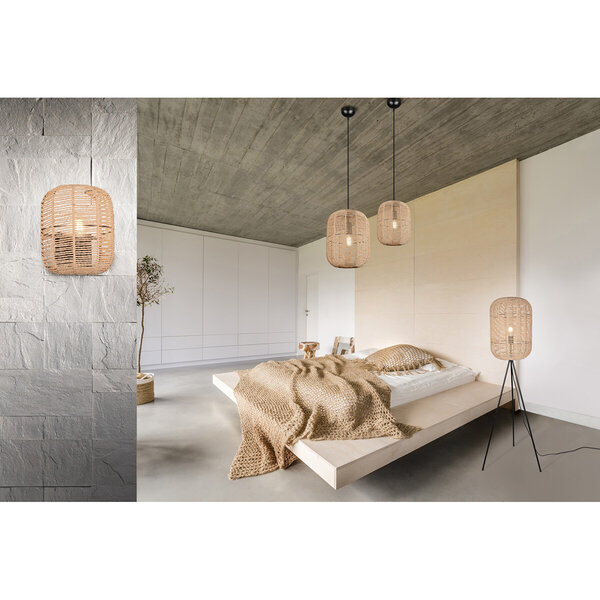 HLW LED LED Wandspot Trion Tuna - Mat Zwart, Aluminium, E27 Fitting, Unieke LED Spot HLW LED LED Wandspot Trion Tuna - Mat Zwart, Aluminium, E27 Fitting, Unieke LED Spot