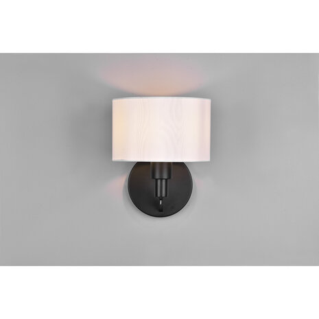 HLW LED Trion Cindy LED Wandlamp - Mat Zwarte Wandverlichting met E27 Fitting, Aluminium HLW LED Trion Cindy LED Wandlamp - Mat Zwarte Wandverlichting met E27 Fitting, Aluminium