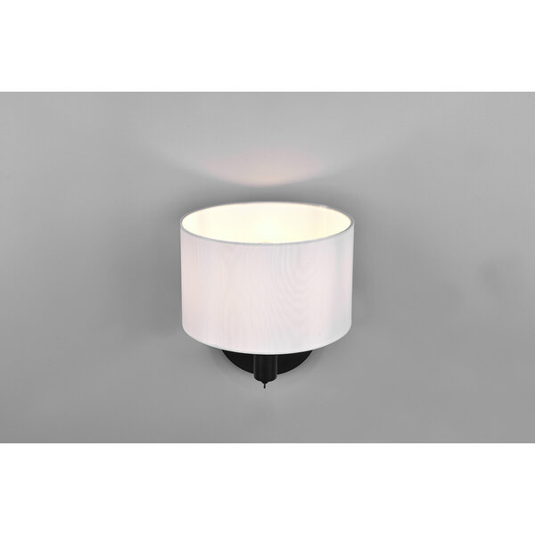 HLW LED Trion Cindy LED Wandlamp - Mat Zwarte Wandverlichting met E27 Fitting, Aluminium HLW LED Trion Cindy LED Wandlamp - Mat Zwarte Wandverlichting met E27 Fitting, Aluminium