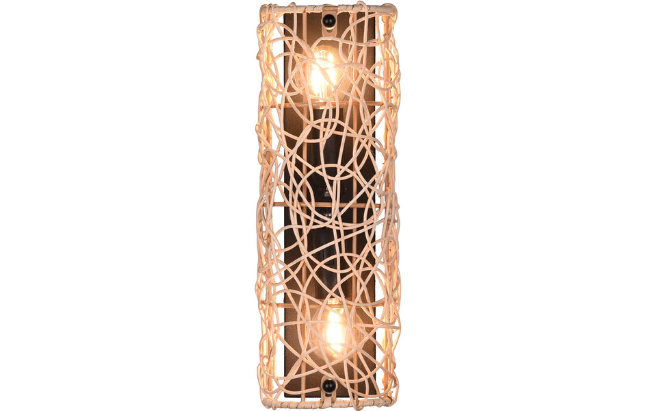 HLW LED LED Wandlamp Trion Lopar - Houten Vloerlamp met Beam Angle Verstelbaar