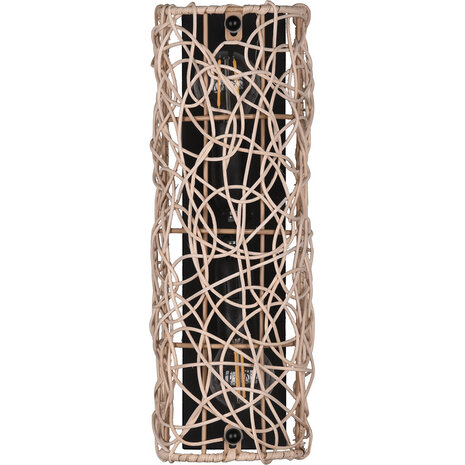 HLW LED LED Wandlamp Trion Lopar - Houten Vloerlamp met Beam Angle Verstelbaar