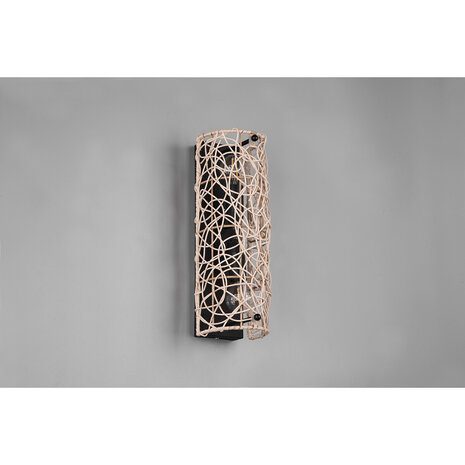 HLW LED LED Wandlamp Trion Lopar - Houten Vloerlamp met Beam Angle Verstelbaar