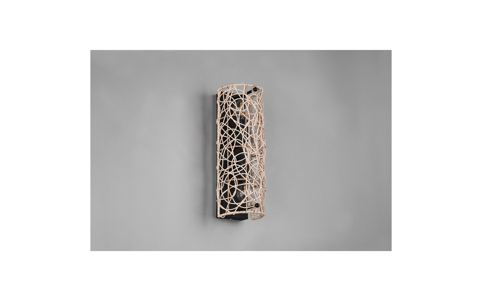 HLW LED LED Wandlamp Trion Lopar - Houten Vloerlamp met Beam Angle Verstelbaar