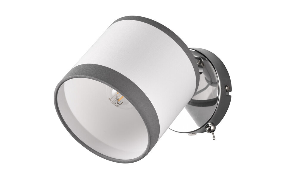 HLW LED Stijlvolle LED Wandlamp Chroom - Metalen Vloerlamp & LED Vloerlamp met E14 Fitting