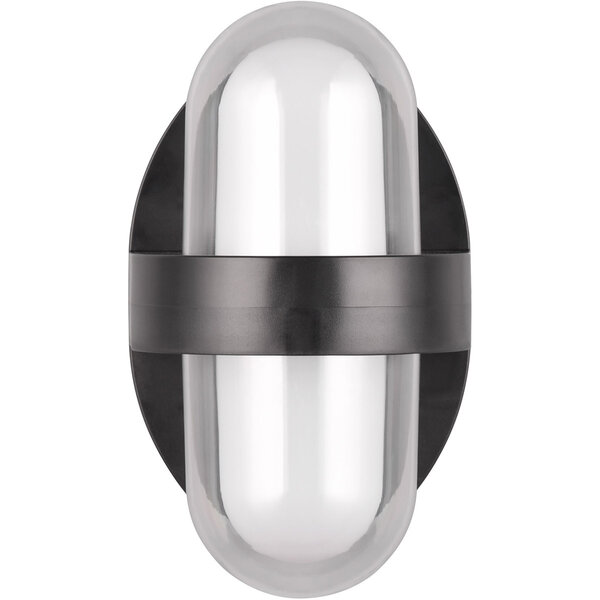 HLW LED LED Wandlamp Mat Zwart met Warm Wit 3000K, 3.5W LED & Dubbele Lichtpunten