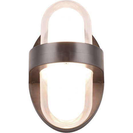 HLW LED LED Wandlamp Mat Zwart met Warm Wit 3000K, 3.5W LED & Dubbele Lichtpunten