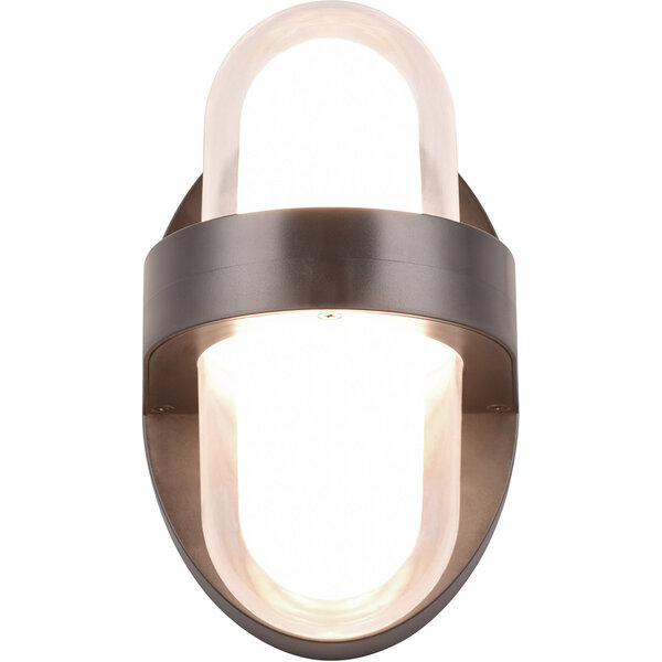 HLW LED LED Wandlamp Mat Zwart met Warm Wit 3000K, 3.5W LED & Dubbele Lichtpunten