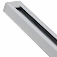 Spanningsrail 1 Fase Wit 1 Meter voor LED lamp & Witte Vloerlamp