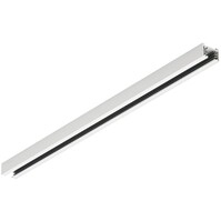 LED lamp Spanningsrail Trion Dual 0.5m - Wit Aluminium