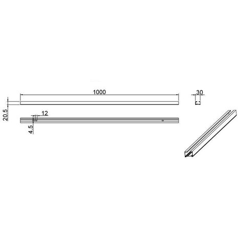HLW LED Spanningsrail Trion Dual 2 Fase Wit - Perfect voor LED Lamp & Opbouw LED Downlight