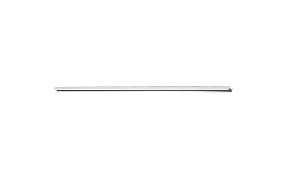 HLW LED Metalen Witte Spanningsrail 160cm - Ideaal voor LED lamp, witte vloerlamp & opbouw LED downlight