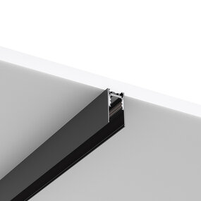 48V Magnetische Track Rail 2m - Zwarte Vloerlamp & LED lamp 48V Magnetische Track Rail 2m - Zwarte Vloerlamp & LED lamp