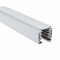Spanningsrail Prixa 3 Fase Opbouw Aluminium Wit - 2 Meter, ideaal voor LED lamp & downlight