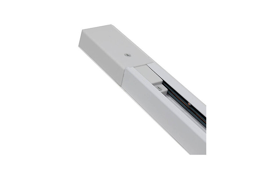 HLW LED Spanningsrail 1 Fase Opbouw Wit 3m - Ideaal voor LED lamp & Witte Vloerlamp HLW LED Spanningsrail 1 Fase Opbouw Wit 3m - Ideaal voor LED lamp & Witte Vloerlamp