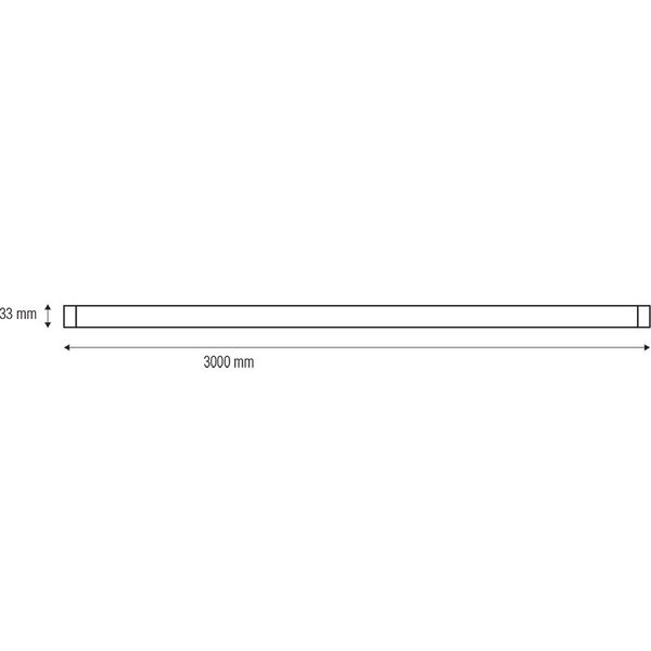 HLW LED Spanningsrail 1 Fase Opbouw Wit 3m - Ideaal voor LED lamp & Witte Vloerlamp HLW LED Spanningsrail 1 Fase Opbouw Wit 3m - Ideaal voor LED lamp & Witte Vloerlamp