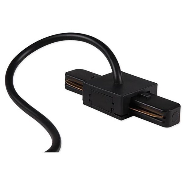 HLW LED Zwarte Spanningsrail Voedingsconnector - Ideaal voor LED lamp en vloerlamp HLW LED Zwarte Spanningsrail Voedingsconnector - Ideaal voor LED lamp en vloerlamp