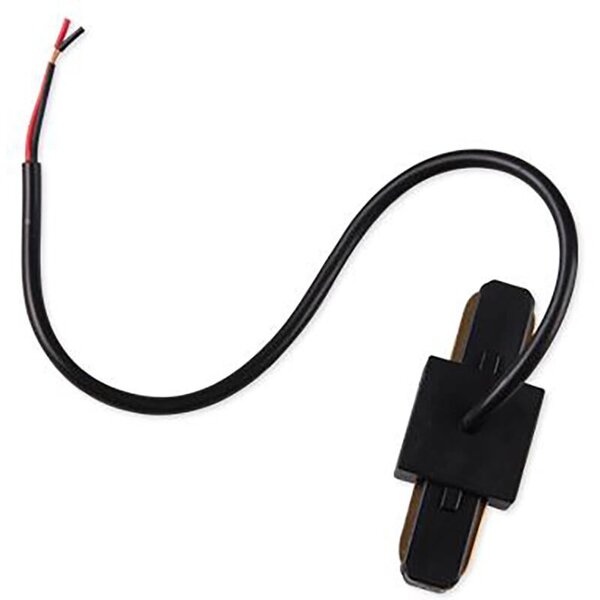 HLW LED Zwarte Spanningsrail Voedingsconnector - Ideaal voor LED lamp en vloerlamp HLW LED Zwarte Spanningsrail Voedingsconnector - Ideaal voor LED lamp en vloerlamp