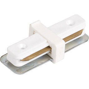 Witte Spanningsrail Doorverbinder voor LED lamp & Vloerlamp Witte Spanningsrail Doorverbinder voor LED lamp & Vloerlamp