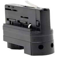 Zwarte Vloerlamp met LED lamp - Spanningsrail Connector Facto Zwarte Vloerlamp met LED lamp - Spanningsrail Connector Facto