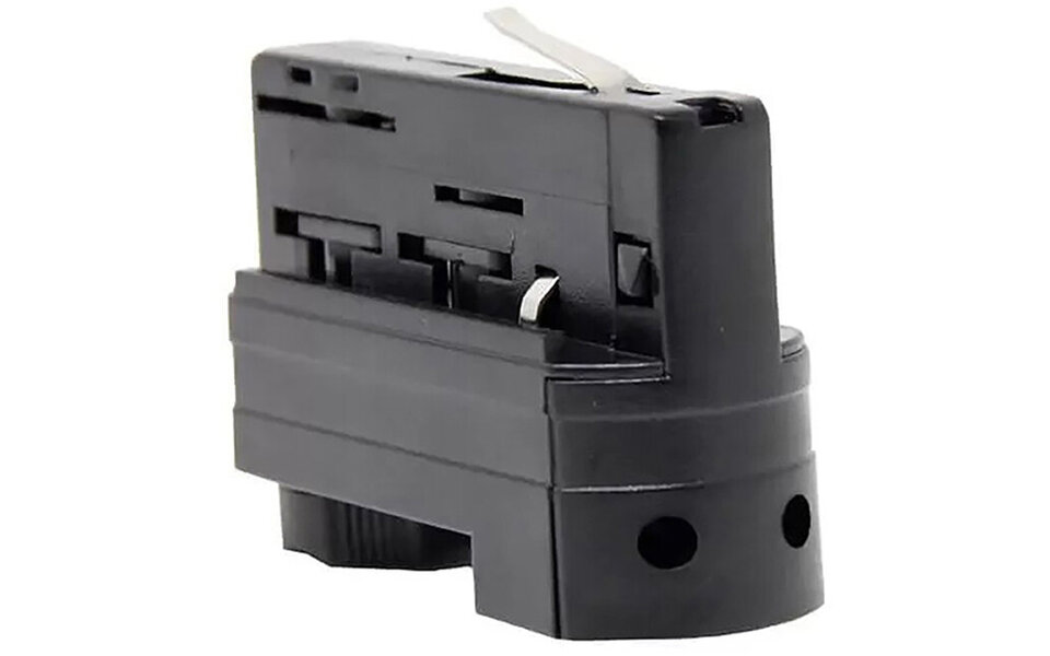 HLW LED Spanningsrail Connector Hanglamp - Zwarte Vloerlamp met LED lamp, 3 Fase