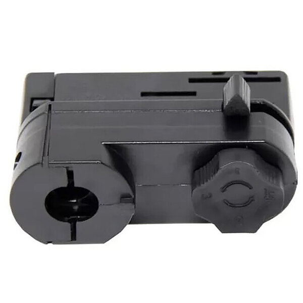 HLW LED Spanningsrail Connector Hanglamp - Zwarte Vloerlamp met LED lamp, 3 Fase