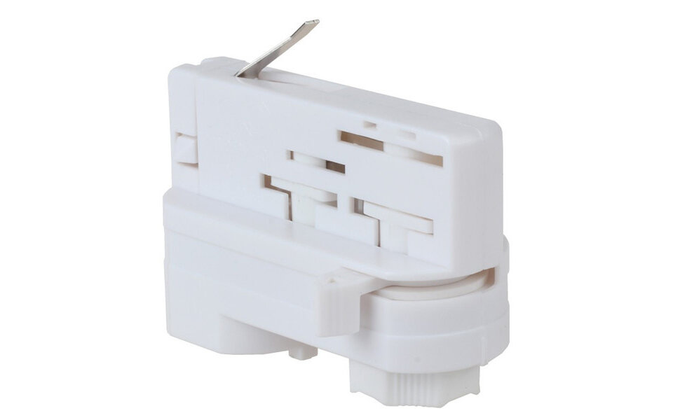 HLW LED Spanningsrail Connector Hanglamp Wit met LED lamp - Witte Vloerlamp 3 Fase