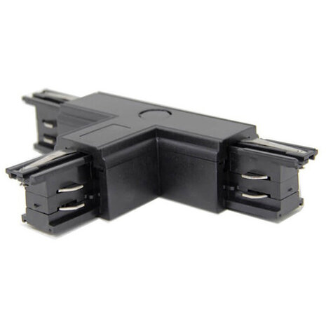 HLW LED Zwarte Vloerlamp LED lamp met 3-fase Spanningsrail Doorverbinder T Koppeling Links